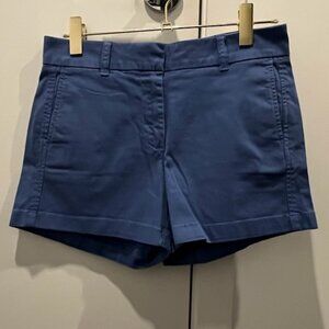 Blue J Crew 4" Stretch Chino Short
